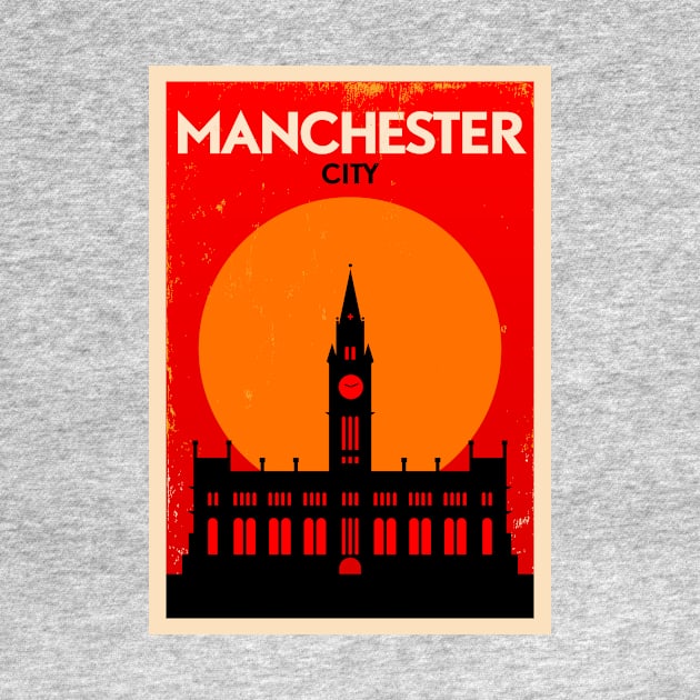 Manchester Poster Design by kursatunsal